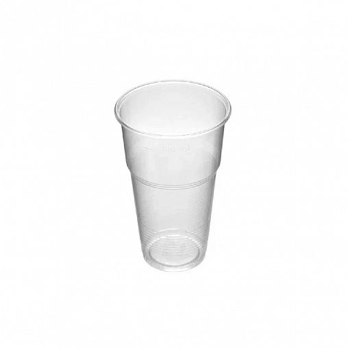 Стакан одноразовый Стандарт Пластик Премиум, 0,5 л, 50 шт фото
