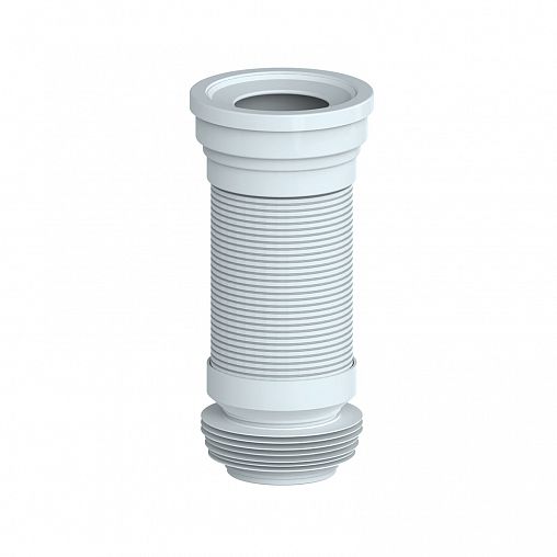 Труба гофрированная для унитаза армированная Unicorn Т350, 220 - 350 мм, d 110 фото