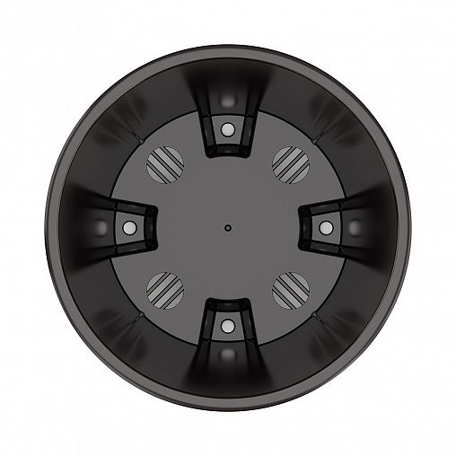 Горшок для цветов Альтернатива Линель, с автополивом, 4,5 л, белый фото