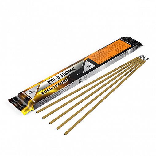 Электроды сварочные МЭЗ МР-3 Люкс, 2,5 мм, 1 кг фото