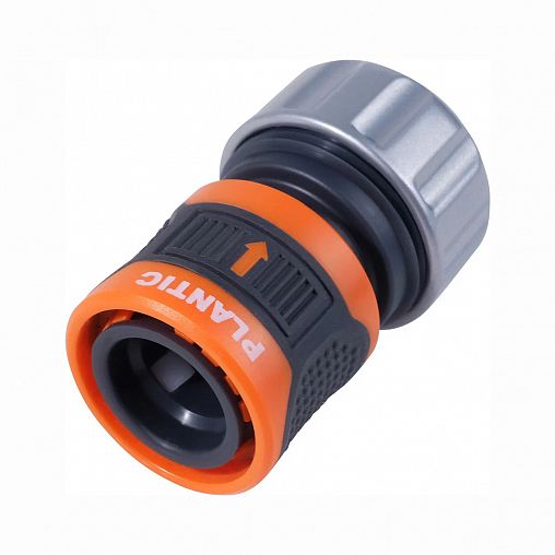 Коннектор для шлангов Plantic by Fiskars light, c металлическим фиксатором 1/2 - 5/8" фото