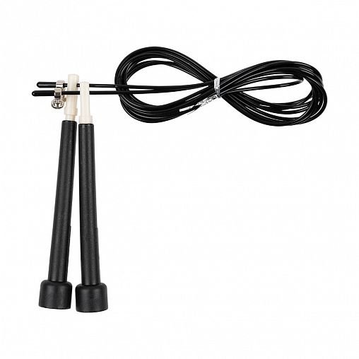 Скакалка скоростная Победитъ JR-10, 2,8 м, черная фото