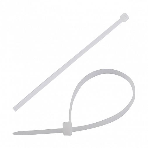 Хомут-стяжка Park, нейлон, 4,8 x 200 мм, 100 шт, белый фото