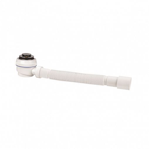 Сифон для душевого поддона VIRPlast Элит, выпуск Click-Clack, d 50 мм, гофротруба 800 мм фото