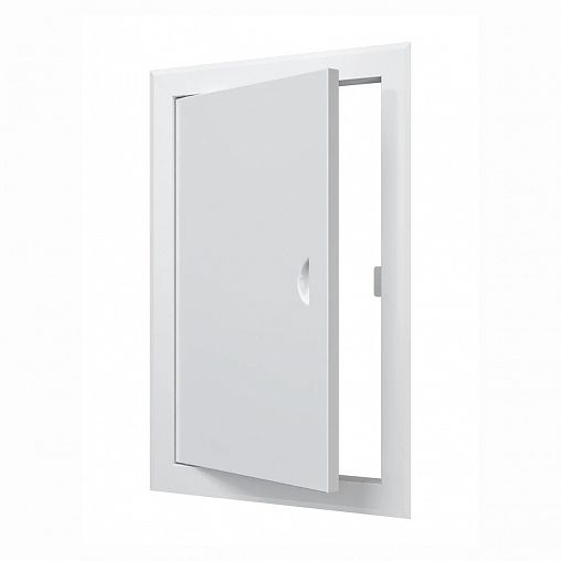 Люк-дверца ревизионная Evecs ЛТ2540Мп, стальная на магните, с фланцем 250 x 400 мм, 310 x 460 мм фото