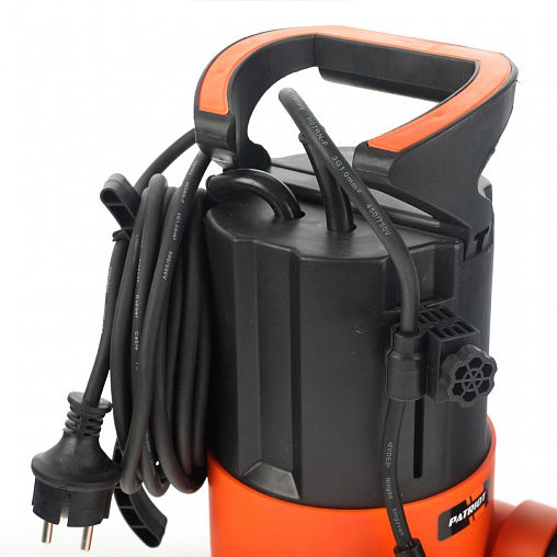 Насос дренажный для чистой и грязной воды Patriot F 600D, 600 Вт, 10000 л/ч фото