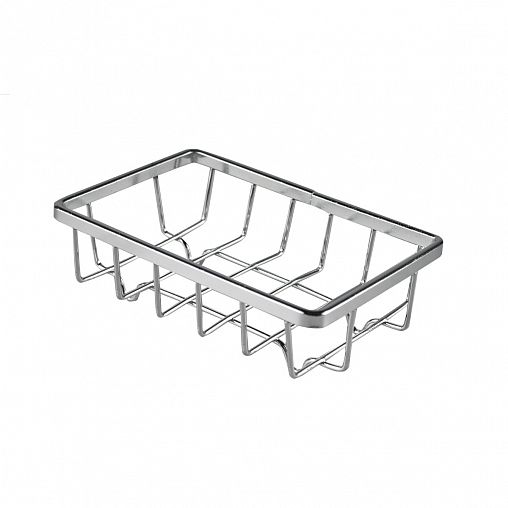 Мыльница Рыжий кот Cozy-SD-1 12 x 7,7 x 3,2 см, прямоугольная, хромированная фото