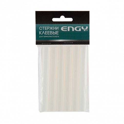 Клеевые стержни для термопистолета Engy, 11 x 100 мм, прозрачные, 6 шт фото