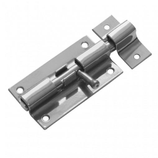 Шпингалет Домарт ШП-60, хром фото