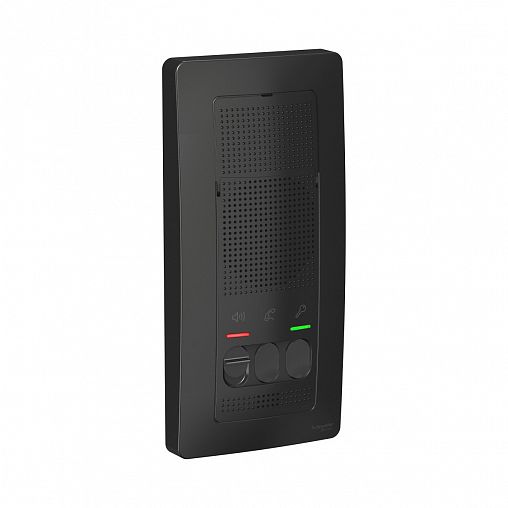 Домофон Systeme (Schneider) Electric Blanca, накладной, 4,5 В, антрацит фото