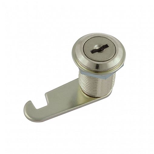 Замок почтовый Нора-М 6103 ПП, прямой ригель, 2 ключа, 25 мм, никель фото