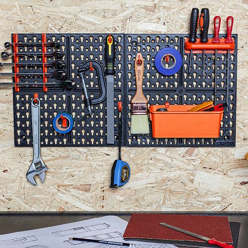 Панель инструментальная Blocker Expert, с наполнением, 65,2 x 32,6 см, черная фото