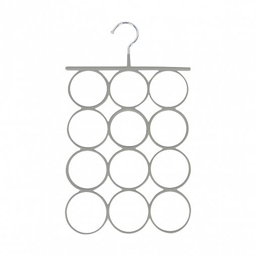 Вешалка для аксессуаров Рыжий кот, металлическая с ПВХ покрытием, 26 x 44 см, белая фото