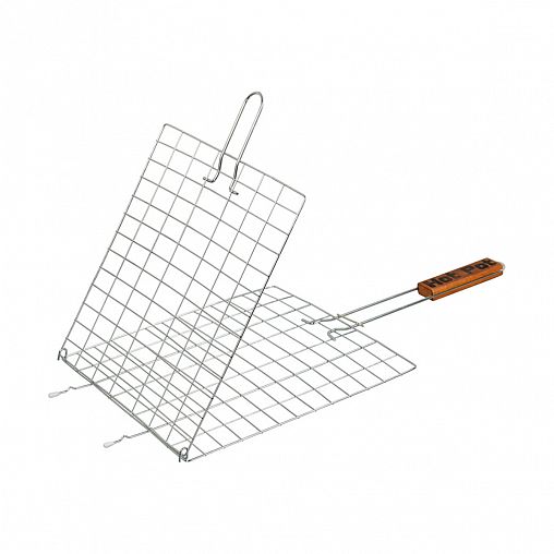 Решетка-гриль универсальная Hot Pot, с деревянной ручкой, 50 x 28 x 28 см фото