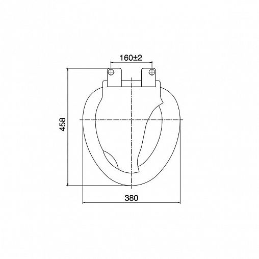 Сиденье для унитаза VIRPlast, голубой мрамор фото