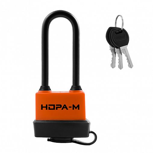 Замок навесной всепогодный Нора-М ЗНВ-702дд, 45 мм, 3 ключа фото