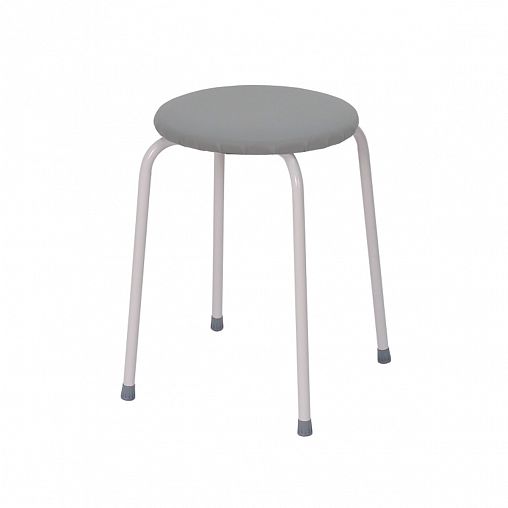 Табурет круглый ЗМИ Пенек легкий 180, серый фото
