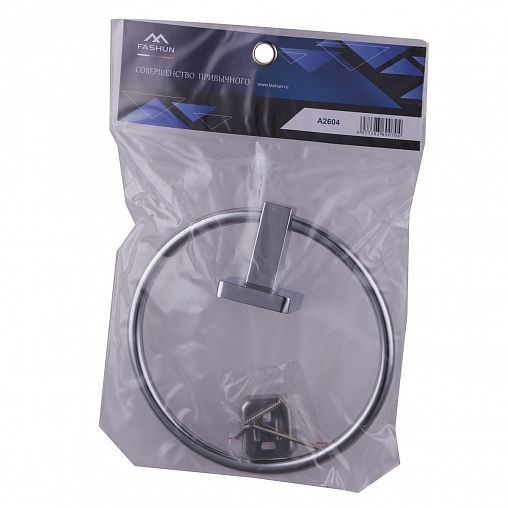 Полотенцедержатель Fashun A2604, хром фото