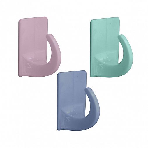 Крючки самоклеящиеся Мультидом VL27-223, 2 шт, микс фото