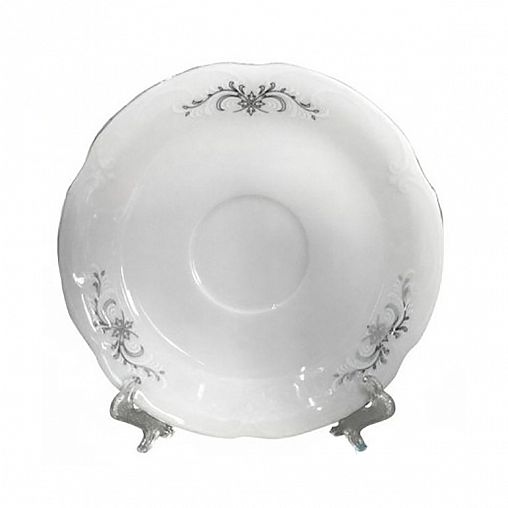 Блюдце Cmielow Камелия, фарфоровое, d 15,7 см фото Блюдце Cmielow Камелия, фарфоровое, d 15,7 см фото