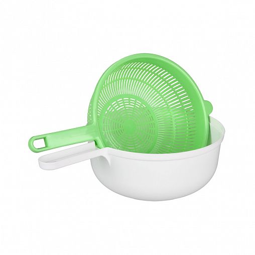 Дуршлаг с чашей Альтернатива, 37 x 11,5 см, 3 л фото