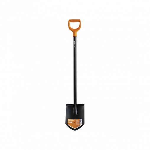 Лопата штыковая Plantic by Fiskars Terra, с черенком и ручкой, 1160 мм фото