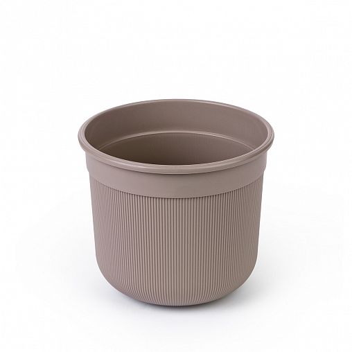 Горшок для цветов Альтернатива Сканди, 5 л, какао фото Горшок для цветов Альтернатива Сканди, 5 л, какао фото