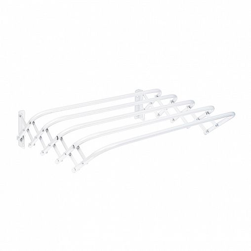 Сушилка для белья настенная Nika, сушильное полотно 4,5 м, белый фото