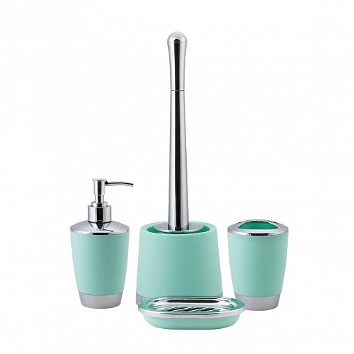 Дозатор для жидкого мыла Swensa Альма, пластик, мятный фото