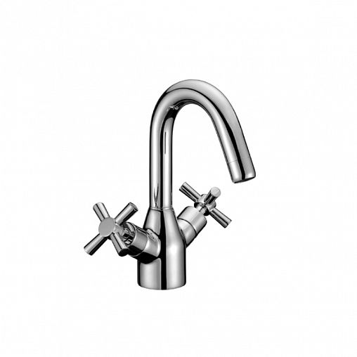 Смеситель для раковины Lemark Neo LM2207C, двухвентильный, хром фото