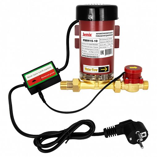 Насос для повышения давления Jemix ПВН15-10, 90 Вт фото