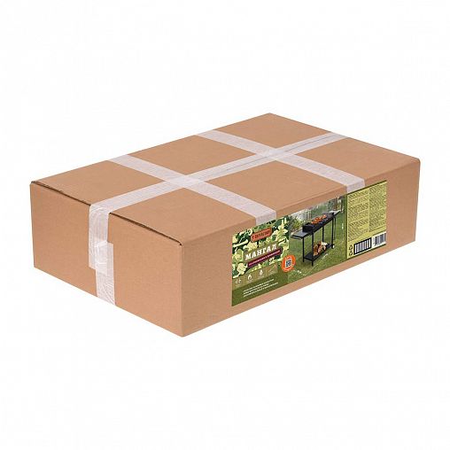 Мангал стационарный Boyscout, с 2 столиками, дровницей, на колесах, 1220 x 490 x 800 мм фото