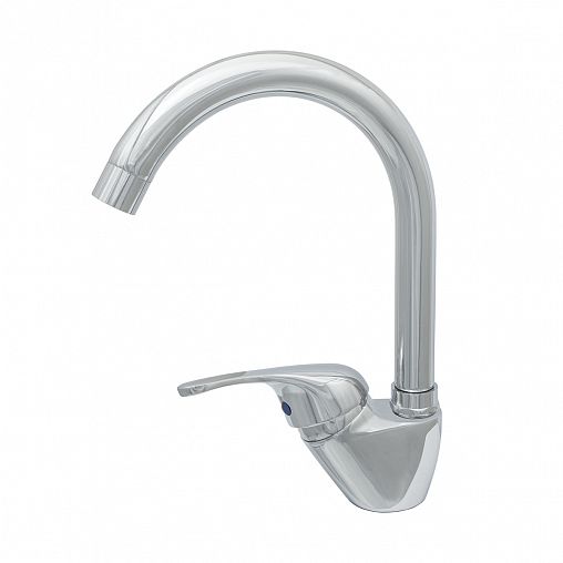 Смеситель для кухни Центр Сантехники Эко ЦС-СМ 27/2Ш D35 М42, однорычажный, хром фото