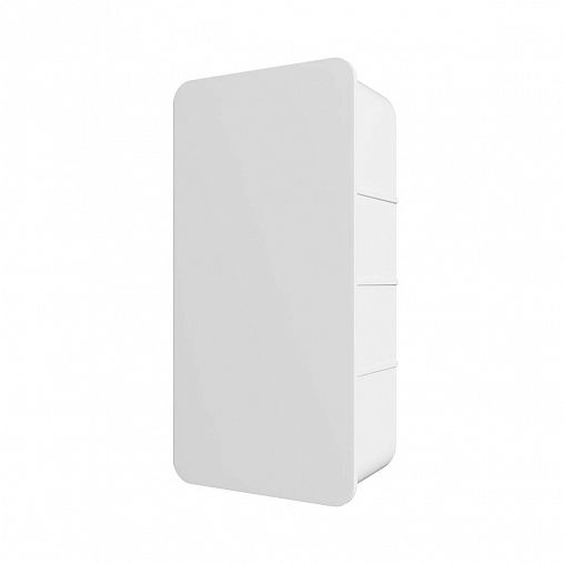 Заглушка плоских каналов Era 511PDP, пластик, 55 x 110 мм фото