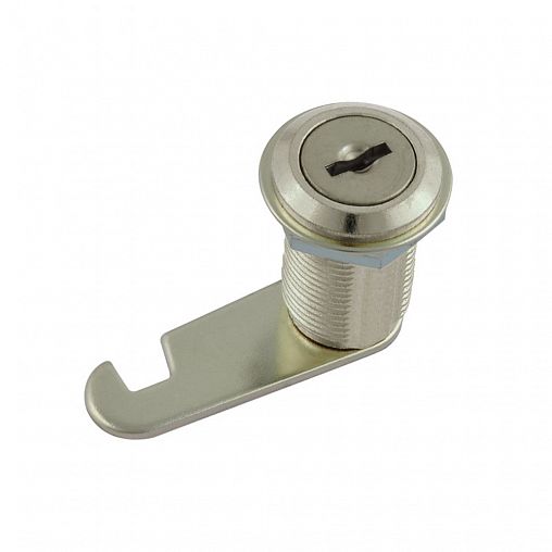 Замок почтовый Нора-М 6103 ПП, прямой ригель, 2 ключа, 30 мм, никель фото