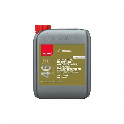 Антисептик для дерева Neomid 46 Bio, на период строительства, концентрат, 1 кг фото