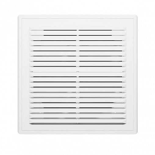 Решетка вентиляционная разъемная Era R2121BV, пластиковая, с обратным клапаном, 210 x 210 мм фото