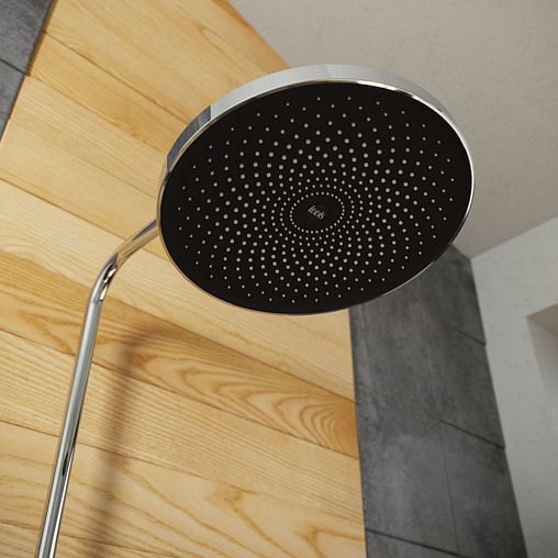 Душевой комплект IDDIS SpaHome (стойка, лейка, шланг, держатель), хром фото