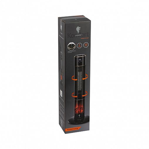 Тепловентилятор напольный Leonord LPTC-6005K, 2 режима, 2000 Вт фото