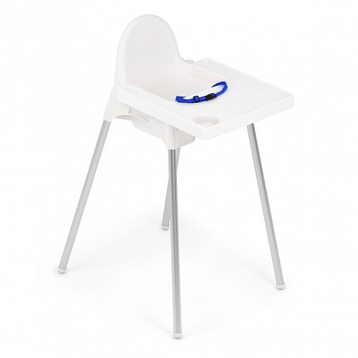 Стульчик для кормления Альтернатива, 61,5 x 51 x 91 см, белый фото