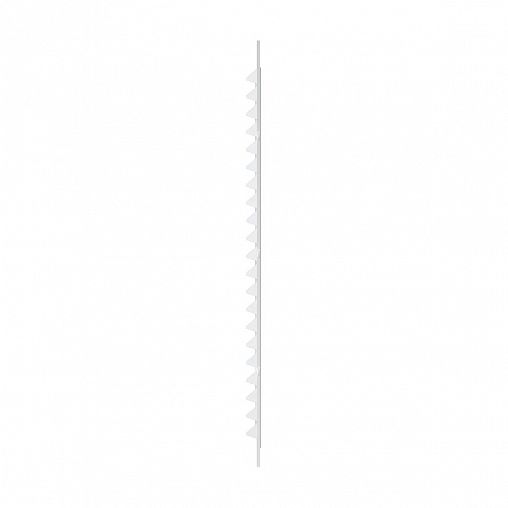 Решетка вентиляционная Auramax A2323C, пластиковая, 234 x 234 мм фото