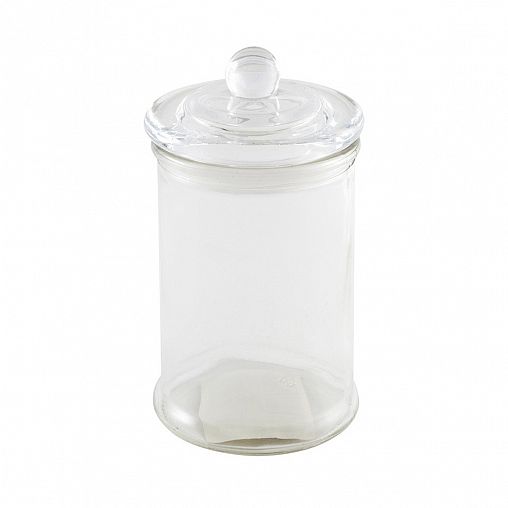 Банка для сыпучих продуктов Mallony Banca, стеклянная, с крышкой, 0,4 л фото