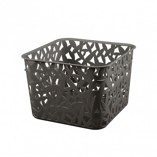 Корзина универсальная Econova XXL, 205 x 205 x 145 мм, серая фото Корзина универсальная Econova XXL, 205 x 205 x 145 мм, серая фото