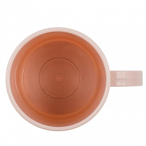 Кружка Plast Team, пластиковая, 0,3 л, персиковая карамель фото