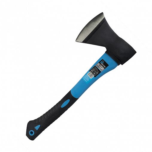 Кованый топор Tech-top, пластиковая обрезиненная ручка, 0,8 кг фото