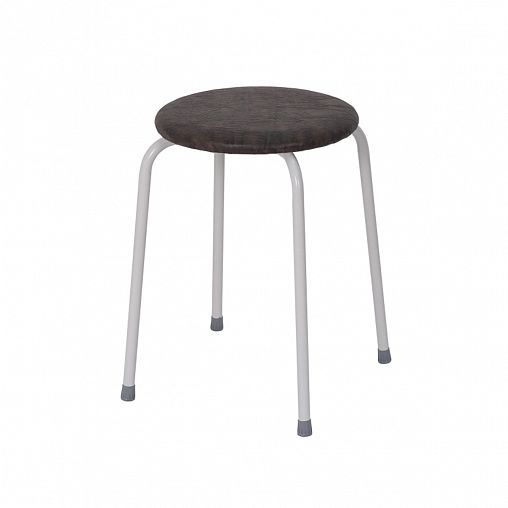 Табурет круглый ЗМИ Пенек легкий 180, коричневый фото