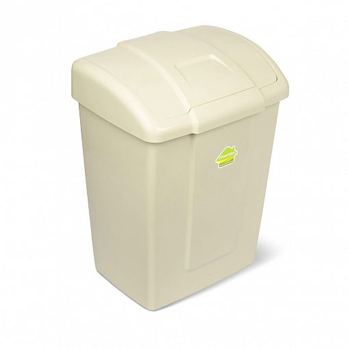 Контейнер для мусора Martika Форте, 13 л, слоновая кость фото