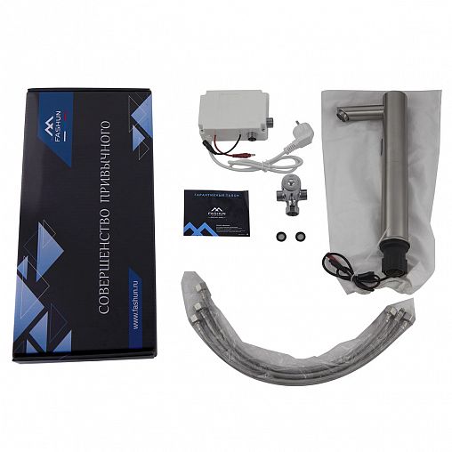 Смеситель для раковины Fashun A514-1, сенсорный, сатин фото