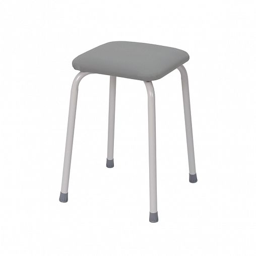 Табурет квадратный ЗМИ Пенек крепкий 224, серый фото