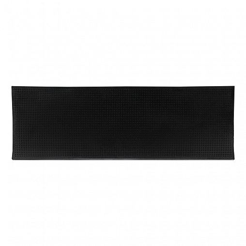 Коврик на ступеньку Vortex, резиновый, 25 x 75 см, черный фото